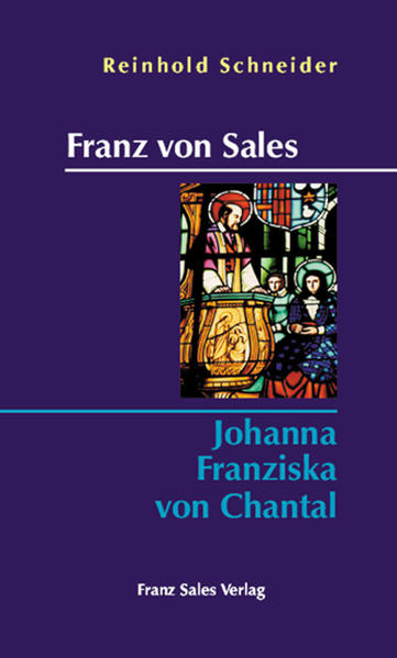 In zwei Essays seines umfangreichen Werkes behandelt Reinhold Schneider auch das Leben des hl. Franz von Sales und der hl. Baronin von Chantal, Johanna Franziska. Anlässlich der ersten Begegnung der beiden Heiligen vor genau 400 Jahren, die zu einer einzigartigen geistlichen Freundschaft führte, werden nun diese beiden Aufsätze Reinhold Schneiders in einem Band veröffentlicht. Sie zeugen nicht nur von der schriftstellerischen Qualität des Autors sondern auch von Schneiders hervorragender Kenntnis ihrer Lebensgeschichten.