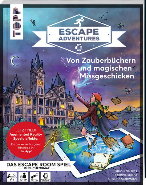 Escape Adventures AR: Augmented Reality: Von Zauberbüchern und magischen Missgeschicken | Bundesamt für magische Wesen