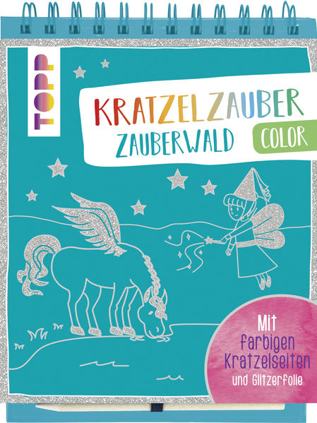 Dieses Kratzbuch bringt deine Kunstwerke so richtig zum Glitzern! Nimm den beiliegenden Holzstift und kratze nach Herzenslust auf den bunten Seiten drauflos. Jede Kratzelzauber- Seite liefert dir dabei eine kleine Malanregung rund um Zauberwald, Elfen und magische Tiere, die du sowohl mit den beiliegenden Schablonen, als auch nach eigenem Belieben umsetzen kannst. Seite für Seite entstehen so schillernde Kratzbilder. Acht lustige Bastelideen am Ende zeigen dir schließlich, wie du die Schablonen nach dem Kratzeln noch weiter verwenden kannst. Für Kinder ab 5 Jahren.