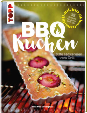 Kuchen vom Grill: Der neue Backtrend für den Sommer ist da! Sie möchten auf Ihrer nächsten Sommerparty so richtig beim Grillen punkten? Dann überraschen Sie Ihre Gäste doch einmal mit einem selbst gebackenen Kuchen vom Grill! In diesem Backbuch finden Sie über 30 Rezepte, bei denen Ihnen das Wasser im Mund zusammenläuft. Beim Kuchengrillen müssen Sie auf nichts verzichten, denn ob saftiger Schoko-Kirschkuchen, erfrischende Mojito-Tarte oder orientalische Teigtaschen, ob mit Kugelgrill oder „traditionellem“ Gasgrill - dem Backen auf dem Grill sind keine Grenzen gesetzt. Garantiert ein Highlight auf jeder Grillparty!