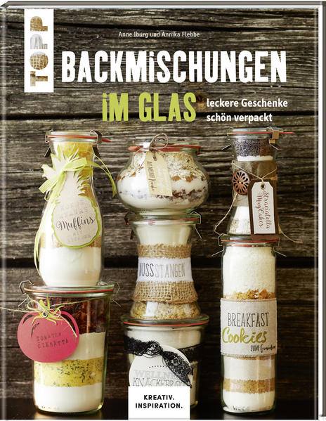 Backmischungen im Glas stehen für eine neue kreative Art, Selbstgemachtes aus der Küche zu verschenken. Durch die verschiedenen Schichten ist jedes Glas ein besonderer Blickfang und die kleinen Basteleien verleihen dem Geschenk einen besonderen Charme. In diesem Buch finden Sie neben leckeren Keksen und Kuchen, wie den Konfetti-Cookies oder dem Stracciatella Mug Cake, auch pikante Mischungen, beispielsweise die Zwiebel-Sesam-Grissini. So ist sowohl für Naschkatzen als auch für Knabberfreunde das richtige Geschenk dabei.