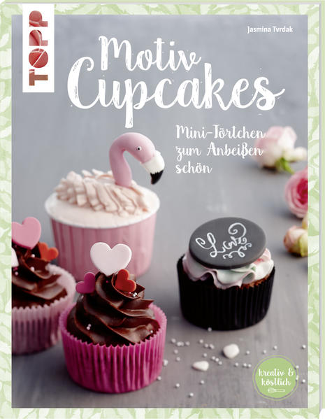 Diese Cupcakes wecken wahrlich Begehrlichkeiten, denn die kleinen Kuchen sind nicht nur ein Gaumenschaus, sondern auch noch wunderbar anzuschauen. Doch wie kommen all die Verzierungen aufs Törtchen? Dieses Backbuch zeigt Ihnen Schritt für Schritt, wie Sie mit Fondant arbeiten, Zuckerblumen herstellen und die Cremes unfallfrei auf Ihren Cupcake befördern. So gelangen sowohl Cupcake-Neulinge als auch Cupcake-Backerfahrene sicher ans Ziel. Ob für Geburtstag, die nächste (Motto-)Party oder einfach so - diese liebevoll verzierten Motiv-Cupcakes sind garantiert die Stars auf jeder Kaffeetafel!