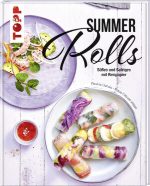 Kreieren Sie mit Reispapier, etwas Gemüse oder Obst kulinarische Leckerbissen und überraschen Sie Freunde und Familie mit dekorativen Summer Rolls. 25 süße und salzige Rezepte, verfeinert mit köstlichen Dips und Soßen, überzeugen als kleine Snacks für zwischendurch, Vorspeise oder vollwertige Mahlzeit. Schnell und einfach gemacht, dazu kalorienarm und leicht - das lädt zum Genießen ein!