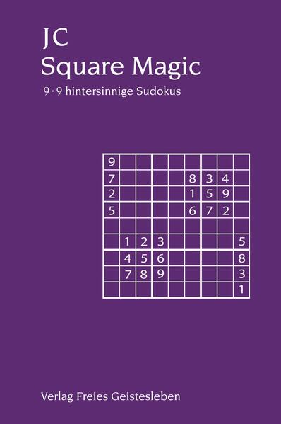 Verbinden Sie Charme und Schönheit mit der ruhigen Kraft des Denkens! Tauchen Sie ein in die magisch anziehende Ordnung des hintersinnigen Sudokus! Der Band enthält die schönsten Sudokus aus dem Lebensmagazin a tempo und etliche mehr. Alle ersonnen und individuell handgefertigt von JC.