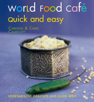 'Reisende soll man nicht aufhalten.' - besonders dann nicht, wenn es Carolyn und Chris Caldicott sind, denn sie bringen Rezepte aus der ganzen Welt von ihren Reisen für uns mit. Nach ihrem Bestseller World Food Café ist der neue Band quick and easy eine köstliche Fundgrube an vegetarischen Street-Food-Rezepten, die leicht zubereitet werden können und die weite Welt ohne großen Aufwand, dafür aber mit garantiertem Gaumenkitzel nach Hause holen. Die ergänzenden Reiseanekdoten und -fotos sorgen für zusätzliche Würze!