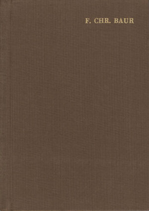 ›Das Christenthum und die christliche Kirche der drei ersten Jahrhunderte‹ (The Church History of the First Three Centuries) is the first example of Baur’s vast depiction of church history in which his method of researching church history was applied. His depiction includes the results of his research on the history of Early Christianity, on Manichaeism and Gnosis, the groundbreaking significance of which was pointed out by Hans Jonas. This work is one of Baur’s most controversial, mainly because he sees Christianity as a mere »result« of the history of religion. It contains »nothing which had not also made itself felt beforehand as a result of sensible thinking, as a need of the human heart or as a requirement of moral consciousness.«