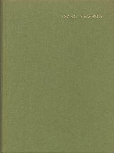 This edition of Newton‹s (1643-1727) works has never been replaced altogether to the present day. In spite of Newton‹s profound impact on natural sciences, it should not be overlooked that substantial parts of his writings deal with philosophical and theological problems. Evidence of this can be found in this edition. It contains all of Newton‹s major theological works. As a religious thinker, Newton dealt with Jacob Böhme‹s writings in the English translation by Sparrow, published in 1661. In his interpretation of the apocalypse and the Book of Daniel, Newton focuses on Böhme‹s mystical thought.