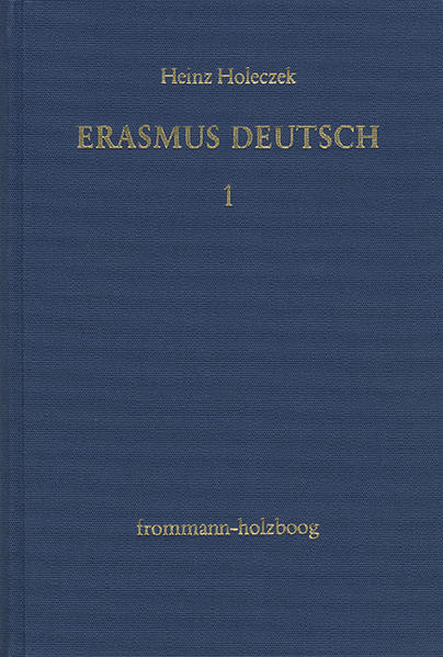 This volume deals with the most extensive and most sensational body of texts: the biblicistic works by Erasmus for analyzing biblical texts and interpreting the Scriptures for the Reformation as well as his appeals to read the Bible and his comments on the Reformation.