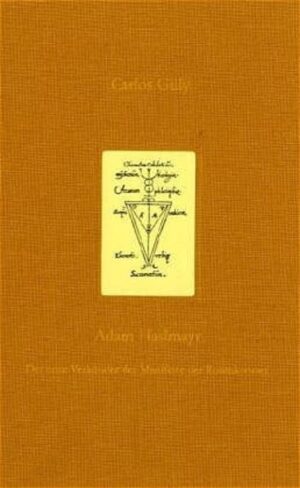 Adam Haslmayr (1560-1631?) is very closely linked to the early history of the Rosicrucian movement. He was the first to develop a position in favor of the Rosicrucians in his ‹Antwort an die lobwürdige Brüderschafft der Theosophen vom RosenCreutz‹ (Answer to the Praiseworthy Brother of the Theosophs of the RoseCross). This answer was published in 1612, two years before the publication of the ‹Fama Fraternitatis‹, and because of it he was sent to the galleys for four and a half years. It was the rediscovery of the one extant copy of the book which triggered the decision to publish this incunabulum of Rosicrucian literature. This resulted in the present monograph, which contains facsimile reprints of the ‹Answer‹ as well as of the catalogue of Haslmayr‹s writings printed by J. Morsius in 1626 under the title ‹Nuncius Olympicus‹. Based on mainly unknown handwritten documents from numerous libraries, the monograph describes the life and work of Adam Haslmayr from Tyrol, an unusual musician, school teacher, Paracelsist and theosophist. We are given a picture of the efforts made by Haslmayr and his two closest friends, Carl Widemann, a Paracelsist from Augsburg and a collector of manuscripts, as well as Prince August of Anhalt, a patron of literature written by Paracelsus and Weigel, to reveal the secret surrounding the Rosicrucian Manifestos which originated at that time.