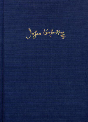 Both Johann Arndt‹s ‹Vier Bücher vom wahren Christentum‹ (Four Books on True Christianity) (1605-1610) and Gerhard‹s ‹Meditationes Sacrae‹ had a very strong impact and even had some influence on pietism and 19th-century revivalism. Gerhard‹s devotional work provides an insight into the meditative and biblical piety of Lutheran orthodoxy, the new reception of mystical traditions(Ps-Augustin, Anselm von Canterbury, Ps-Bernhard, Dionysius the Carthusian among others) and the implementation of orthodox dogmatic theology in devotional literature. The volume contains a reprint and an edition of the previously unknown original handwritten version of the ‹Meditationes‹, which varies considerably from the printed version. The apparatuses refer to biblical passages, show evidence of references to early Christian and medieval writings and provide information on Gerhard‹s revisions of the text for the first printing. An index of names, biblical passages and keywords are included in the edition.