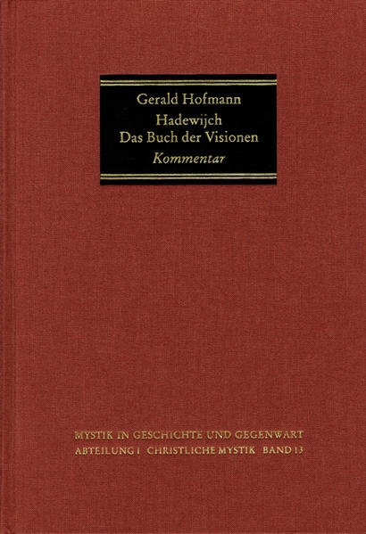 Die Visionen der flämischen Mystikerin Hadewijch (13. Jh.) sind eines der bedeutendsten literarischen und spirituellen Zeugnisse des Mittelalters. Mit ungewöhnlicher Bildgewalt und Radikalität beschreibt Hadewijch den Prozess ihres mystischen Aufstiegs. Ihr ›Buch der Visionen‹ wird hier erstmals in einer zeitgemäßen, wissenschaftlich verantworteten deutschen Übersetzung vorgelegt. Die Einleitung erklärt die Grundbegriffe und Leitideen des Werkes. In einem umfangreichen Kommentar werden die Visionen auf breiter Quellenbasis in den geistesgeschichtlichen Kontext eingeordnet. Einzelerklärungen zu Inhalt und Sprache sowie eine kritische Sichtung der Literatur zum Werk ergänzen den Kommentar.-Mit Bibliographie und Registern.