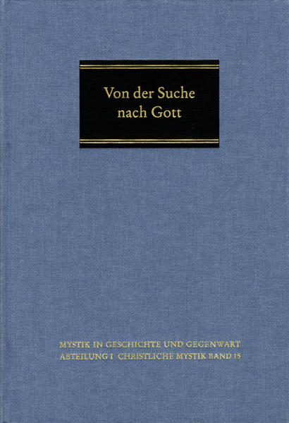 ‹Von der Suche nach Gott‹ (On the Search for God) is a collection of essays showing the various aspects of how the traces of God pervade the entire cosmos. The subjects of the 41 essays include the immediate search for God in spirituality and mysticism from the theophany of Moses up to the present time, biblical hermeneutics and medieval theology as well as the dialogue between the natural sciences and theology. The diversity and the large field of topics in this volume not only shed light on the complexity of the question of God but also show the extensive fields of interest of Helmut Riedlinger, a theologian to whom this volume is dedicated.