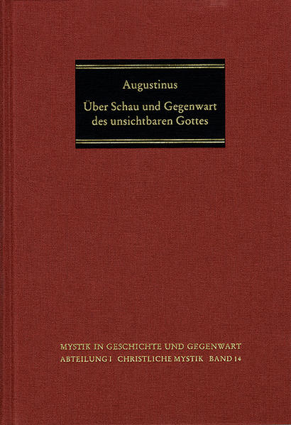 This is the first German translation of ‹Über die Gottesschau‹ (Of the Beatific Vision) by St. Augustine Augustinus, a translation which the editor Erich Naab presents along with the Latin text, annotates in the detailed introduction and puts into its historical context. The classification in the historical context is also the function of the ‹Erinnerungsschreiben‹ (A Letter of Instructions) to Fortunatianus, the text, translation and introduction of which are provided subsequently. The letter ‹Über die Gegenwart Gottes‹ (On the Presence of God) deals with a question which is based closely upon the study of the first text, which results in an in-depth view of the Augustine discussion. Since these texts are concealed in the extensive body of Augustine‹s letters, this volume is a reader-friendly student edition which sheds light on these issues. There is also an index of biblical passages and persons.