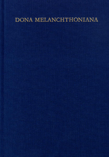 Philipp Melanchthon (1497-1560) was one of the outstanding figures of church history and the history of theology during the Reformation. His universal humanism is of key importance for the history of education in Europe. There are very few people who have challenged posterity in the way he did. This volume presents studies written by leading Melanchthon experts on the works and the impact of the humanist and reformer on his contemporaries and on those born later.