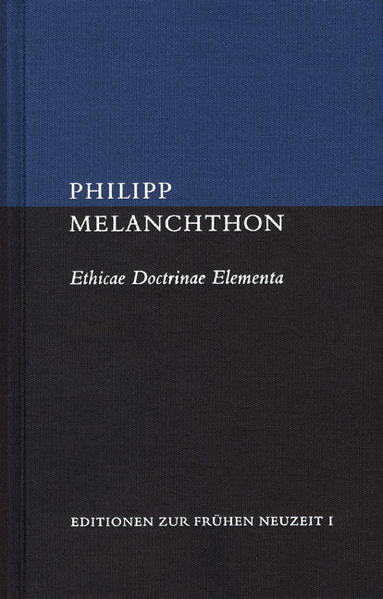 Melanchthon‹s books on Aristoteles ›Nichomachean Ethics‹ are some of his most successful works. They were revised several times during his lifetime and there were several new editions after his death. The Latin-German edition of these two books is based on the original Wittenberg edition from 1550 and does not incorporate numerous unsubstantianted variants which can be found in the first edition, the ›Corpus Reformatorum‹, published in 1850, which has been out of print for decades.