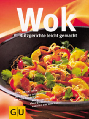 Super-Rezepte, superschnell und supereasy für den Star unter den Küchengeräten. Ob Vegetarisches aus dem Wok, Nudel- und Reisgerichte, Woks mit Fleisch und Geflügel oder mit Fisch und MeeresFrüchten: Alle Gerichte lassen sich mit Zutaten aus dem Supermarkt kochen und viele sind im Handumdrehen aus dem Küchenvorrat gezaubert. Für Gäste gibt es zu jedem Rezept Variationen mit weiteren Vorschlägen "für den besondern Kick". Völlig neu sind die superpraktischen Zutatenlisten, gegliedert nach "frisch einkaufen" und "aus dem Vorrat", und das Blitz-Symbol als Geschwindigkeitsindikator für jedes Rezept. Was im Vorrat ewig hält, zeigen die Allround-Liste und die spezielle Asien-Liste.