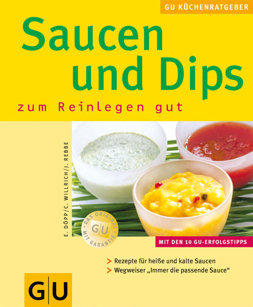 Saucen sind das Tuepfelchen auf dem i. Heiss oder kalt ergaenzen sie feine Gemuese-, Nudel- und Fleischgerichte aufs koestlichste. Die neuen Rezepte kommen schlank daher und auch die Klassiker fehlen nicht.