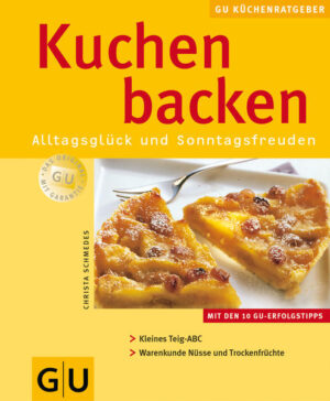 Rezepte, die jedem gelingen, ob Back-Ass oder Einsteiger. Zarte Ruehrkuchen, luftige Hefezoepfe oder knusprige Tartes sind selbstgemacht die Stars der Kuchentafel. Schnell die Gelingtipps durchgelesen und los geht’s, dann zieht schon bald der Duft selbstgebackenen Kuchens durch die Kueche.