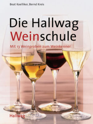 Die Hallwag Weinschul hat einen ganz neuen Ansatz: Sie stellt die Praxis, das Degustieren, den Weingenuss in den Mittelpunkt. Wein sehen, riechen, schmecken, genießen, das ist der Grundsatz des Buches. In 13 Degustationsrunden lernt der Leser, alleine oder mit Freunden, 52 Weine und mit ihnen das für Einsteiger wichtigste Spektrum an Weinstilen, Rebsorten und Anbaugebieten kennen. Jeder dieser 52 Weine wird auf einer Seite umfassend vorgestellt, so dass der Leser beim Weingenuss gleich die Theorie mit der Praxis verbinden kann. Zu jeder Degustationsrunde gibt es zudem eine Menüempfehlung. Einleitend erfährt der Leser alles, was zum richtigen Degustieren wichtig ist: der richtige Wein-Einkauf, Lagerung und Öffnen des Weins sowie alles über das richtige Verkosten. Abgerundet wird der Titel durch einen dritten Teil mit geballtem Weinwissen: Hier gibt es Informationen darüber, wie Wein entsteht, welche Rebsorten und Weinländer es gibt sowie ein umfangreiches Wein-Glossar.