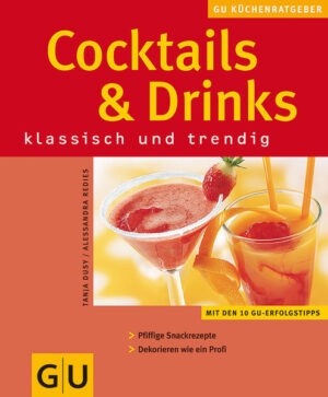 Spontane Cocktailparties mit Freunden liegen voll im Trend. Und mit einer Grundausstattung an Barzubehör, hochprozentigen Mixspirituosen und frischem Obst oder Säften ist Cocktails mixen leichter als man denkt. Irish summer sun, Mojito oder Strawberry blonde - die farbenfrohen Drinks sorgen für ausgelassene Partystimmung. Und für diejenigen, die auf den Alkohol verzichten wollen, gibt es viele alkoholfreie Varianten.