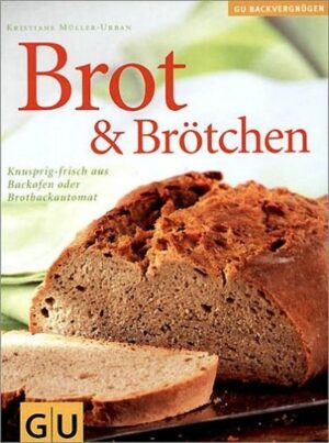 Brot selber backen - eine Leidenschaft, die immer mehr Hobbyköche und -bäcker erfasst. Ob mit Sauerteig, Backpulver oder Hefe, feinem Mehl oder Vollkorn: Bei diesen rund 100 neuen Backideen für Brote und Brötchen ist für jeden Geschmack das Richtige dabei. Alle Rezepte sind mit gängigen Zutaten leicht nachzubacken. Damit der Backspaß ohne großen Aufwand und auch Backanfängern gelingt, gibt es auf 6 Seiten cleveres Knowhow zu Mehlsorten, Backtriebmitteln, Flüssigkeiten und Gewürzen, zur idealen Teigführung sowie zu Küchentechnik und Aufbewahrung.