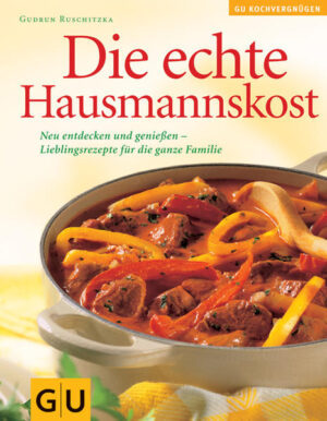 Rindsrouladen mit Kartoffelpüree, Wiener Schnitzel, Krustenbraten mit Semmelknödel, Kartoffelpuffer, Quarkkeulchen und Sahnepudding. Für diese Gerichte lieben wir unsere Mütter und Großmütter. Doch wer traut sich ohne Muttis Hilfe noch ran an die Klassiker der traditionellen Hausmannskost? Wie geht nochmal eine richtige Hühnersuppe. und die Grießnockerl? Und was ist alles drin im Labskaus? Dieses Buch enthält traditionelle, unverfälschte Rezepte, verfeinert und für die Alltagsküche vereinfacht mit vielen So schmeckt es auch-Varianten bei den Rezepten. Zusätzlich gibt es 21 Rezepte zu süßen und pikanten hausgemachten Vorräten für Marmeladen, Chutneys, eingelegtes Obst und Gemüse und getrocknete Pilze. Ebenso cleveres Know-how zum Thema Einfrieren, Küchengerätschaften, Fertigprodukte als Küchenhelfer, Maße und Temperaturen.