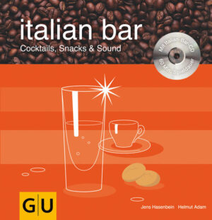 Morgens vor der Arbeit flink noch einen Espresso und ein Hörnchen, mittags dann ein Tramezzini mit einem Campari Soda und abends mit allen Amici und Ragazzi auf einen schicken Cocktail - Bienvenuto in der Italian Bar! In Italian Bar gibt es alles was für die italienischen Momente im Leben braucht und das rund im die Uhr: Rezepte für die beliebtesten Kaffeespezialitäte, leckere Snacks und für 50 Cocktails a l’italiana