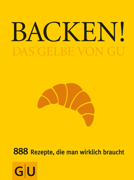 In "Backen! Das Gelbe von GU" gibt es über 400 Seiten kulinarisches Lesefutter mit 888 Rezepten, die man wirklich braucht: In 8 Rezeptkapiteln und darüber hinaus offenbart sich die ganze wunderbare Welt des Backens: Marmorkuchen und Linzer Torte, Spitzbuben und Schokocookies, Blueberrymuffins und Plunderteilchen, Vollkornbrot und Pizza. Ergänzt durch ein Getränke-Kapitel mit vielen Rezepten zu Kaffee, Tee, Kakao und Glühwein. Jedes Rezept-Kapitel wird eingeleitet und spritzig-kompetent kommentiert von Sebastian Dickhaut. Zu den 888 Rezepten gibt es 30 Seiten praxisnahes und alltagstaugliches Backwissen von Ernährungswissenschaftlerin, Kochbuchautorin und leidenschaftlicher Bäckerin Christina Kempe, zudem ein ausgeklügeltes Register, ausführliche Pannenhilfe durchgängig im ganzen Buch und zum Nachschlagen von A-Z, das schnelle Hilfe garantiert, wenn der Teig nicht geht und der Kuchen nicht aus der Form zu kriegen ist.