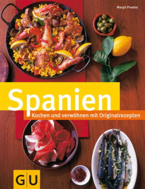 Spanien - das Land mit den leckersten Bierdeckeln der Welt! Denn nichts anderes waren Tapas ursprünglich: kleine Deckel für das Trinkglas. Wahrscheinlich im Süden des Landes entstanden, sind Tapas heute in Spanien ein unverzichtbarer Teil der Esskultur. Datteln im Speckmantel, Sherryzwiebelchen, Spargel mit Orangenmayonnaise und warme Köstlichkeiten wie Seeteufelspießchen, gratinierte Jakosbsmuscheln, Lammwürfel mit Zitronensauce sind nur ein kleiner Ausblick auf einen Genuss, der abwechslungsreicher nicht sein könnte: In manchen Bars gibt es allein bis zu 40 verschiedene Tapas. Die Küstenregionen übertreffen sich mit köstlichen Fischgerichten, während die Hochebene hervorragende Wildgerichte zu bieten hat. Der Süden ist die Heimat des berühmten Sherrys und riesige Olivenhaine liefern das Olivenöl, dass dort fast jedes Rezept verfeinert. Jede Region steuert ihre Klassiker und aktuellen Highlights bei und so entsteht eine köstliche Vielfalt an exzellenten Zutaten und Zubereitungen.