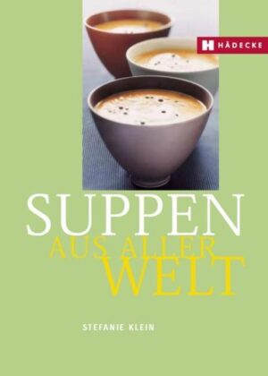 An die Löffel - fertig - los! Eine kulinarische Reise durch die Suppenwelt: 37 internationale Rezepte zeigen, was man aus den Grundprodukten für eine frisch zubereitete Suppe, wie Gemüse, Getreide, Hülsenfrüchte, Fleisch oder Fisch, alles machen kann. Ob als Vorspeise oder Hauptgericht, ob kalt oder heiß, cremig oder klar, dezent oder überraschend scharf, diese Suppen bereichern Ihren Speiseplan. Suppen haben in allen Kulturen ihren Platz. Die landestypischen Zutaten wie spezielle Gewürze, Kräuter oder exotische Früchte aus aller Welt machen diese Rezepte so spannend.