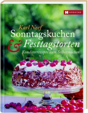 Nur aus den besten Zutaten kann echter Genuss entstehen - so lautet das Credo des Konditormeisters Karl Neef. Und so bietet er nur das Beste, vom klassischen Hefezopf zur Schwarzwälder Kirschtorte, von der raffinierten Silvestertorte mit Champagner-Creme zum Florentiner Kirschkuchen. Rund ums Jahr stellt das Buch ein abwechslungsreiches Sortiment für Kaffeeklatsch und Familienfeste vor. Die Tipps des Profis sichern ein gutes Gelingen, die Schritt-für-Schritt-Fotos zeigen genau, wie’s geht - vom Grundrezept bis zum fertigen Ergebnis.