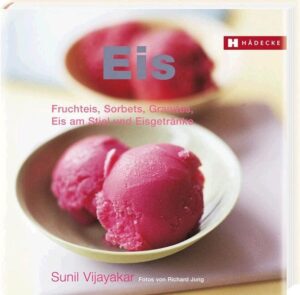 Eiskaltes Vergnügen - heiß geliebt. Ob Eis am Stil, ausgefallene Sorbets, geeiste Soufflés, Granités, die auf der Zunge zergehen, herrlich leichte Parfaits und erfrischendes Wassereis, aromatische Frappés oder spritzige Eisgetränke - Kinder wie Erwachsene werden begeistert sein. Die unkomplizierten Rezepte und appetitanregenden Fotos machen Lust auf Sommer, Sonne - Eiszeit! Den leckeren Auftakt macht unwiderstehliches Eis am Stiel, z.B. mit frischer Minze, geeiste Erdbeerherzen und gestreifte Hörnchen mit Zitrone und Beeren. Gefolgt von Rezepten für Sorbets, gefrorene Joghurts und geeiste Soufflés