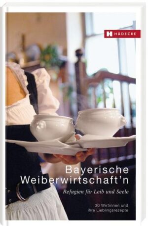 Die Wirtin, sagt man, sei die Seele eines Gasthauses. Und tatsächlich: Meist sind diese Häuser noch ein wenig gemütlicher, das Ambiente noch ein wenig geschmackvoller und die Menüs noch ein wenig liebevoller komponiert. Oft steht die Wirtin selbst am Herd und verwöhnt ihre Gäste mit regionalen Köstlichkeiten. Und neben gutem Bier legt sie auch Wert auf eine gepflegte Weinkarte. Erfrischend geschrieben, führt das Buch durch die bayerische „weibliche“ Wirtshauskultur mit fundierten Tipps, vielen Anekdoten, amüsanten Plaudereien und den Lieblingsrezepten der Wirtinnen, vom einfachen Strudel bis zu schmackhaften Wildgerichten, vom deftigen Braten bis zu hauchzartem Fisch, vom Alltagsgericht bis zum echten Schmankerl! Adressen, Öffnungszeiten und erklärende Hinweise zur Anfahrt sowie Ausflugstipps machen das sympathische Buch zu einem echten kulinarischen Reiseführer. Abgerundet wird es durch eine Karte und eine Liste weiterer empfehlenswerter Gaststätten, die von Frauen geführt werden oder in denen Frauen am Herd stehen.