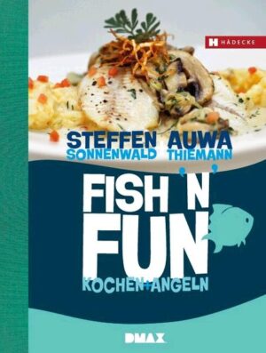 Angelreviere entdecken, Fische fangen und köstlich zubereiten! Von Aal bis Zander: einfach - schnell - lecker! „Frische Fische zuzubereiten, ist leichter als viele denken! Selbst mit einfachstem Equipment, das stelle ich immer wieder bei unseren Dreharbeiten zu Fish'n'Fun an den Gewässern vor Ort fest, gelingt es innerhalb kürzester Zeit leckere Gerichte zu zaubern - ganz ohne Grätenterror“ , sagt Steffen Sonnenwald, leidenschaftlicher und mehrfach ausgezeichneter Küchenchef und Fernsehkoch der beliebten Anglersendung Fish'n'Fun auf DMAX. Die Vielseitigkeit der Fische aus Meer, Fluss und See herauszuarbeiten, ist eine Herausforderung, die Steffen Sonnenwald immer wieder gerne annimmt und perfekt in die Praxis umsetzt. Kenntnisreich zeigt er in diesem Buch, wie die Schuppenträger am besten zubereitet werden: mit vielen Schritt-für-Schritt-Aufnahmen für fehlerfreies Ausnehmen, Filetieren sowie Häuten und für zusätzlichen optischen Genuss beim Anrichten. Jedes Gericht kann auch draußen auf dem Grill zubereitet werden, ideal für alle Outdoorfans! Die vom Angelprofi Auwa Thiemann vorgestellten Angelreviere bieten für jeden etwas und zeigen die ganze Bandbreite des Angelns - in Europa wie im afrikanischen Kenia. Ob Fliegenfischen am Fluss oder Hochseeangeln auf die Großen der Meere, von Aal bis Zander bekommt hier jeder Angler wertvolle Tipps zu den besten Ködern, zur richtigen Angelzeit, zum passenden Material und zu den fangreichsten Ecken der Gewässer. 2. Auflage: Alle Rezepte jetzt auch mit Angabe der Zubereitungszeit!