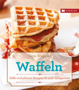 Waffeln schmecken immer! Dieses Buch zeigt, wie köstlich und vielseitig Waffeln wirklich sind: belgische Waffeln mit echter Vanille für ein opulentes Frühstück am Wochenende, Spinat-Ricotta-Waffeln mit gerösteten Pinienkernen oder mit Schinken und Käse als Sandwich für den überraschenden Mittagssnack, Mehrkornwaffeln mit Avocado und Tomaten-Mandel-Pesto für ein pikantes Abendessen, süße Bananensplit-Waffeln für ein Dessert. Die überraschende Vielfalt verspricht variationsreiche Gaumenfreuden für jeden Tag. Für Abwechslung sorgen auch die sieben Grundrezepte für verschiedene Teige: mit Vollkorn-, Buchweizen- oder Maismehl, mit Buttermilch, auf Sauerteig- oder Hefeteigbasis - hier ist für jede Füllung und für jeden Belag genau das Richtige dabei. Die Beschreibung der gängigen Waffeleisen und deren Benutzung erleichtert die Auswahl.