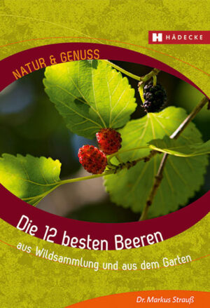 Die Beeren sind los! Der Wildpflanzenexperte Dr. Markus Strauß stellt im 5. Band seiner erfolgreichen Buchreihe „Natur & Genuss: bestimmen, sammeln und zubereiten“ die 12 besten Beeren aus Wildsammlung und dem Garten vor. Allen gemeinsam ist, dass sie kleine Kraftpakete mit viel Geschmack und geballten, gesunden Inhaltsstoffen sind. Praxisnah und in bewährter Form werden Lieblings- und Trendbeeren, alte Bekannte, Wieder- und Neuentdeckungen porträtiert, Wuchs und Aussehen beschrieben, charakteristische Inhaltsstoffe und Heilwirkungen sowie das Vorkommen und Standortansprüche vorgestellt. Dazu gibt es Tipps zur Ernte, zum Anbau im Garten und viele abwechslungsreiche vegetarische, zum Teil auch vegane und Rohkost-Rezepte für Smoothies, Salate, Fruchtaufstriche und -saucen, Saft und Kompott, Fruchtleder (als gelatinefreie Alternative zu Gummibärchen) oder Likör. Alle Titel der Reihe (bisher erschienen: Wildpflanzen, Waldbäume, Hecken und Sträucher, Sumpf- und Wasserpflanzen) haben ein handliches Format, das sich gut zum Mitnehmen eignet, und bieten praxisnahes Know-How - auch für Outdoor-Einsteiger!