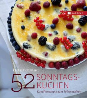 Immer wieder sonntags! Nur aus den besten Zutaten kann echter Genuss entstehen - so lautet seit über 40 Jahren das Credo der Konditorei Neef in Nürnberg, das war bei Karl Neef schon so und ist heute bei seinem Sohn Florian nicht anders. Und so sind auch die Rezepte für Kuchen, Torte oder Guglhupf von Vater und Sohn, denen man anmerkt, dass sie von Meisterhand stammen. Ob klassischer Hefezopf oder Erdbeerherz, ob Zwetschgendatschi oder beschwipster Orangenkranz, Ananasspieße, edle Schokoladentarte oder Nürnberger Gewürzkuchen, es gibt für jede Jahreszeit und jeden Anlass das richtige Rezept: für normale Sonntage und besondere Feiertage, für den Kaffeeklatsch mit Freundinnen oder Festtage mit der Familie. Dazu sichern die Tipps der Profis ein gutes Gelingen und die Schritt-für-Schritt-Fotos zeigen genau, wie’s geht - vom Grundrezept bis zum fertigen Ergebnis. Die aktualisierte Neuausgabe im größeren Format wird ergänzt durch neue Rezepte von Florian Neef, der erfolgreich in die Fußstapfen seines Vaters getreten ist.