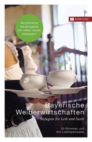 Die Wirtin, sagt man, sei die Seele eines Gasthauses. Und tatsächlich: Meist sind diese Häuser noch ein wenig gemütlicher, das Ambiente noch ein wenig geschmackvoller und die Menüs noch ein wenig liebevoller komponiert. Oft steht die Wirtin selbst am Herd und verwöhnt ihre Gäste mit regionalen Köstlichkeiten. Und neben gutem Bier legt sie auch Wert auf eine gepflegte Weinkarte. Erfrischend geschrieben, führt das Buch durch die bayerische „weibliche“ Wirtshauskultur mit fundierten Tipps, vielen Anekdoten, amüsanten Plaudereien und den Lieblingsrezepten der Wirtinnen, vom einfachen Strudel bis zu schmackhaften Wildgerichten, vom deftigen Braten bis zu hauchzartem Fisch, vom Alltagsgericht bis zum echten Schmankerl! Adressen, Öffnungszeiten und erklärende Hinweise zur Anfahrt sowie Ausflugstipps machen das sympathische Buch zu einem echten kulinarischen Reiseführer. Abgerundet wird es durch eine Karte und eine Liste weiterer empfehlenswerter Gaststätten, die von Frauen geführt werden oder in denen Frauen am Herd stehen.