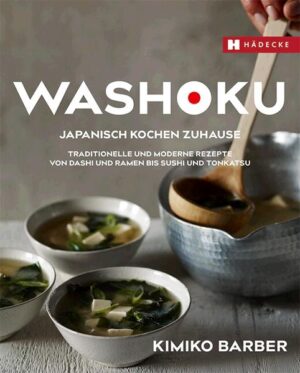 Japanese at Home - und das absolut easy! Die japanische Küche gilt als sehr gesund - Japan hat weltweit eine der höchsten Lebenserwartungen - allerdings auch als zu kompliziert zum Nachkochen. Bestseller-Autorin Kimiko Barber beweist mit ihrem neuen Buch, das weniger ein Grundlagenbuch, als vielmehr ein praktischer Rezept-Ratgeber ist, dass das auch anders geht: Auf 256 Seiten finden sich jede Menge leicht umsetzbare traditionelle und moderne Rezepte der japanischen Küche, sowie geniale Interpretationen und Ideen der Autorin, die es ermöglichen, die japanische Art zu kochen auf unkomplizierte Art und Weise in den europäischen Küchenalltag zu integrieren. Die Sortierung der Rezepte erfolgt, im Gegensatz zu der sonst üblichen Reihenfolge nach Kochmethoden, in der hierzulande gewohnten Form nach Vorspeisen, Hauptgerichten und Desserts. Dazu gibt es eine kleine Teekunde und nützliche Hinweise zu den benötigten Küchenutensilien. So lässt sich die Welt von Sushi, Ramen & Co. wirklich easy zu Hause nachkochen. Stilvoll in Szene gesetzt mit Fotos von Emma Lee und einer übersichtlichen, modernen Gestaltung macht das Buch umgehend Lust, auf kulinarische Entdeckungsreise ins „Land der aufgehenden Sonne“ zu starten.