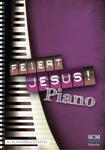 Die Feiert Jesus! Notenausgabe für Pianisten: 30 ausgewählte Klaviersätze zu beliebten "Feiert Jesus!"-Liedern, geschrieben von bekannten Pianisten wie Samuel Jersak oder Hans-Joachim Eißler. Alle Sätze haben ein kurzes Liedvorspiel und eignen sich hervorragend zur Liedbegleitung der einzelnen Lieder in Gottesdiensten, Hauskreisen oder Kleingruppen.