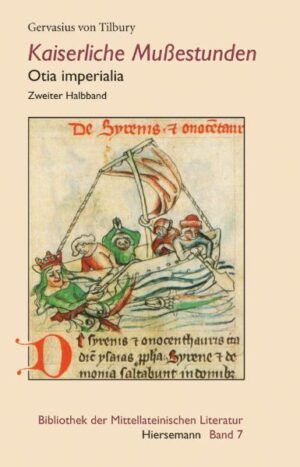 Eingeleitet, übersetzt und mit Anmerkungen versehen von Heinz Erich Stiene Mehrere Jahrzehnte trug der aus einer englischen Adelsfamilie stammende Gervasius von Tilbury (um 1155/60 bis nach 1222) Stoff und Wissen für ein umfängliches Werk in drei Büchern zusammen, das er um 1215 dem deutschen Kaiser Otto IV. widmete, dessen Kanzleileiter und Marschall er unter anderem war. Ihn, einen Sohn Heinrichs des Löwen und Mathildes, der Tochter Heinrichs II. von England, hatte der weit gereiste Gervasius schon als Knaben am englischen Königshof kennengelernt. Enzyklopädischen Anspruch erheben die beiden ersten Bücher