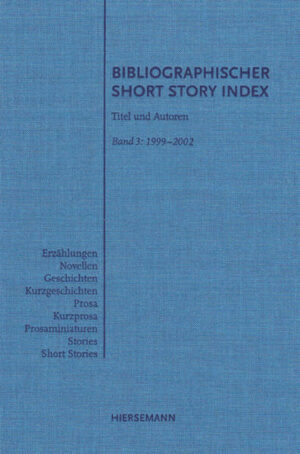 Bibliographischer Short Story Index | Bundesamt für magische Wesen