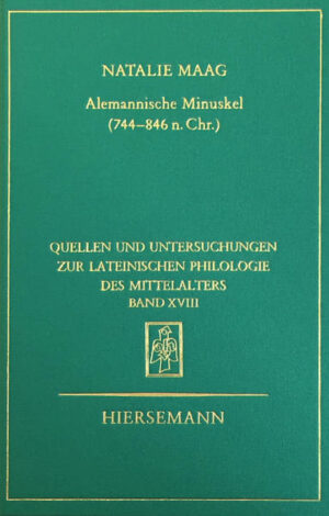 Alemannische Minuskel (744-846 n. Chr.) | Bundesamt für magische Wesen