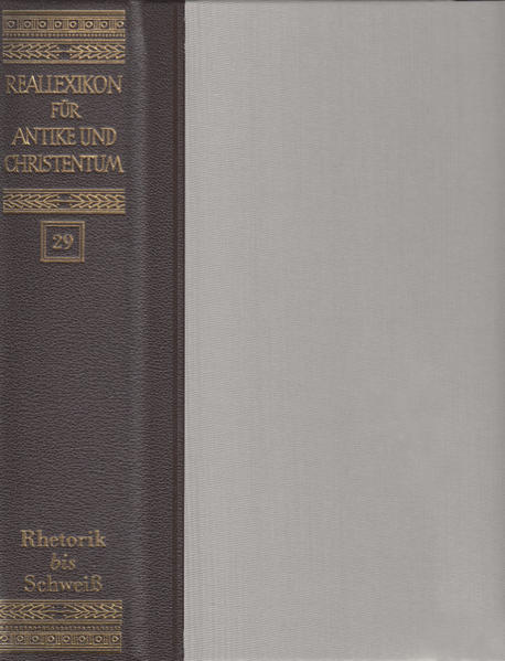 Reallexikon für Antike und Christentum. Sachwörterbuch zur Auseinandersetzung...: Reallexikon für Antike und Christentum | Bundesamt für magische Wesen