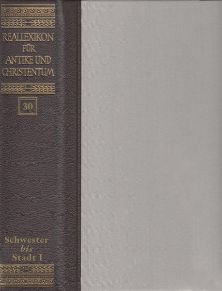 Reallexikon für Antike und Christentum. Sachwörterbuch zur Auseinandersetzung...: Reallexikon für Antike und Christentum | Bundesamt für magische Wesen