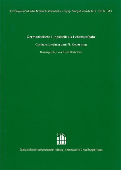 Germanistische Linguistik als Lebensaufgabe | Bundesamt für magische Wesen