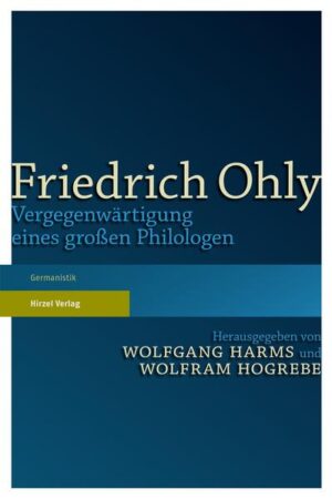 Friedrich Ohly | Bundesamt für magische Wesen