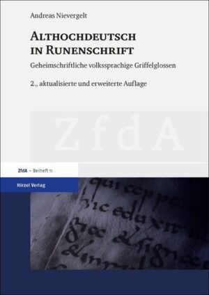 Althochdeutsch in Runenschrift | Bundesamt für magische Wesen