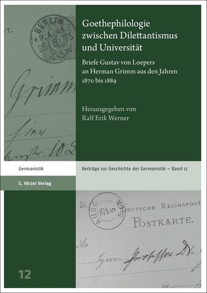 Goethephilologie zwischen Dilettantismus und Universität | Bundesamt für magische Wesen
