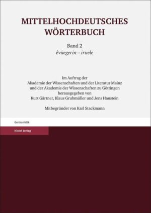Mittelhochdeutsches Wörterbuch. Zweiter Band | Bundesamt für magische Wesen